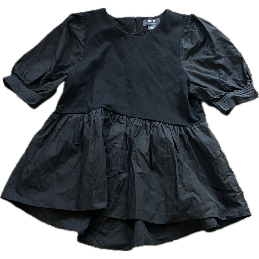 Maeve by Anthropologie women’s XS, puff sleeve baby‎ doll, mini dress - Picture 2 of 12